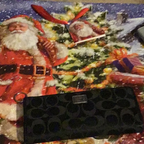 Coach Handbags - Poppy black Coach wallet